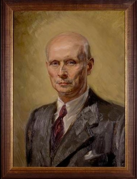 Gemälde Portrait  Dr. Karl Zuhorn von Hermann Heyden