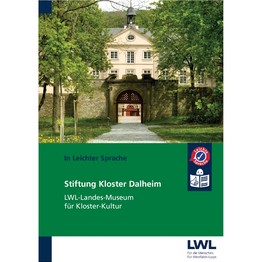 Cover von der Broschüre mit dem Foto von dem Kloster Dalheim.
