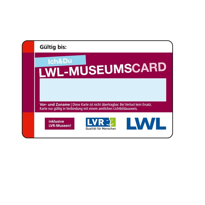 Abbildung der LWL-MuseumsCard