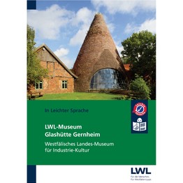 Cover von der Broschüre mit dem Foto von der Glashütte Gernheim.
