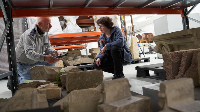 Beratungssituation des LWL-Museumsamtes