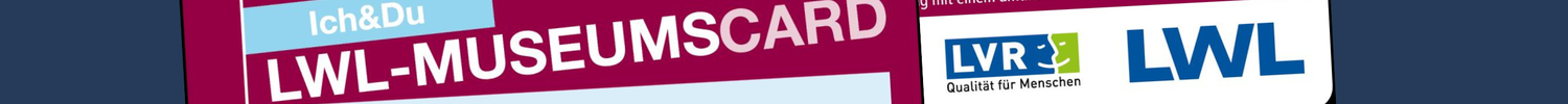 Abbildung der MuseumsCard Ich&Du überlappt die Abbildung der MuseumsCard Einzel