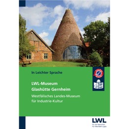 Cover von der Broschüre mit dem Foto von der Glashütte Gernheim.