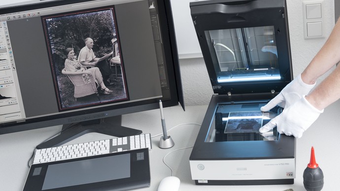 LWL-Medienzentrum Digitalisierung von Glasnegativen