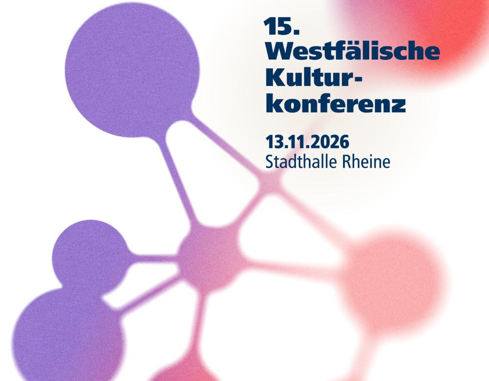 Key Visual zur 15. Westfälischen Kulturkonferenz