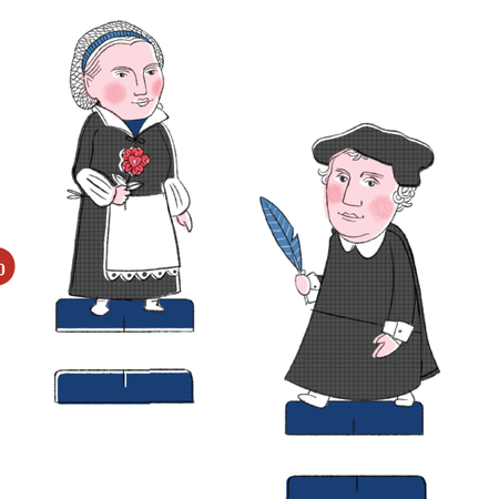 Bastelextra aus der Museumstour 1017/2018 zum Thema Reformation.